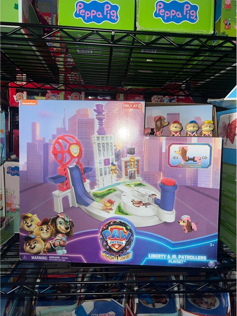 Paw patrol mighty movie Liberty and Jr Patrollers